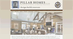 Desktop Screenshot of pillarhomes.com